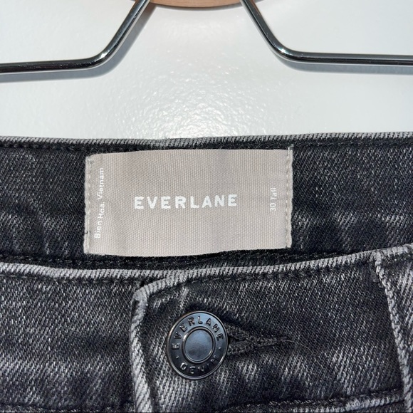 Everlane Highrise Black Skinny Jeans 30 Tall - Picture 3 of 3